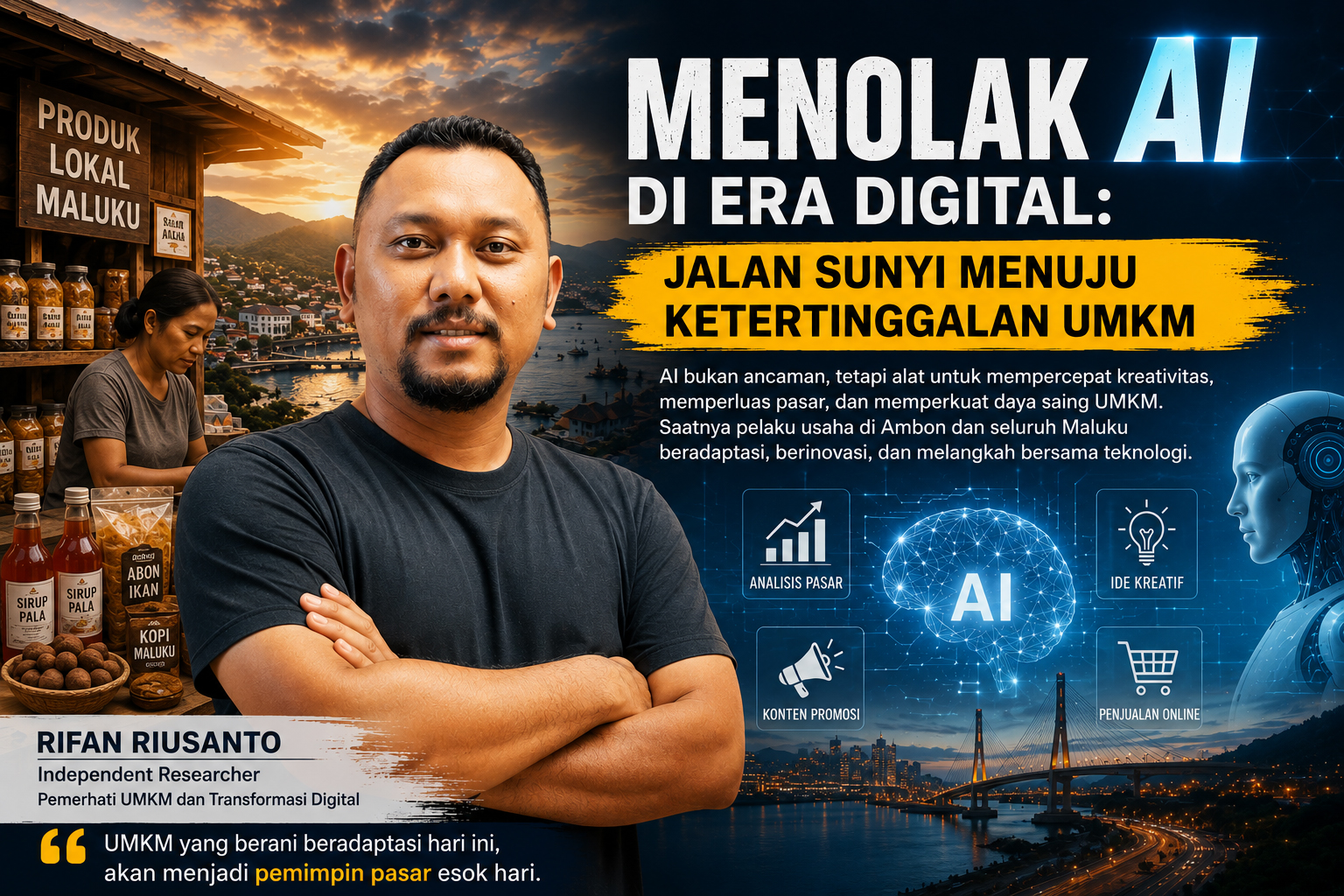 Rifan Riusanto (Independent Researcher, Pemerhati UMKM dan Transformasi Digital)
